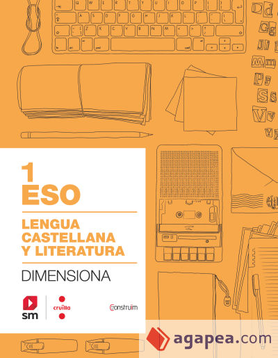 Cuaderno Lengua castellana y literatura. 1 ESO. Dimensiona. Construïm