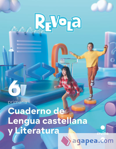Cuaderno de Lengua castellana y Literatura. 6 Primaria. Revola