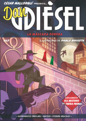 Portada de Dan Dièsel 3. La màscara porpra