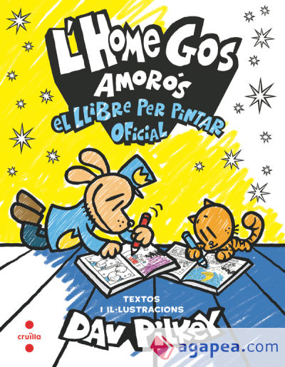 L'Home Gos amorós. El llibre per pintar oficial