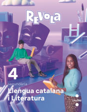 Portada de Llengua Catalana i Literatura. 4 Secundaria. Revola. Cruilla