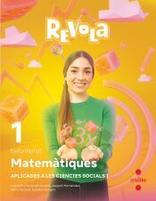 Portada de Matem&agrave;tiques aplicades a les ci&egrave;ncies socials I. 1 Batxillerat. Revola
