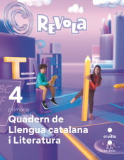 Portada de Quadern Llengua catalana i Literatura. 4 Primària. Revola. Illes Balears