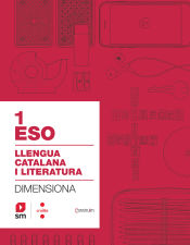 Portada de Quadern Llengua catalana i literatura. 1 ESO. Dimensiona. Construïm