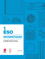 Portada de Quadern Matemàtiques. 1 ESO. Dimensiona. Construïm