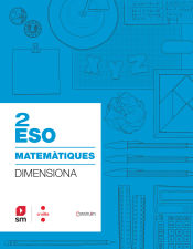 Portada de Quadern Matemàtiques. 2 ESO. Dimensiona. Construïm