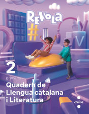 Portada de Quadern de Llengua Catalana i Literatura. 2 Primària. Revola. Cruilla