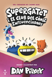 Portada de Supergatet i el club del còmic 5. Influenciadors