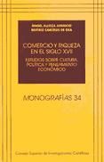 Portada de Comercio y riqueza en el siglo XVII: estudios sobre cultura, política y pensamiento económico (Ebook)