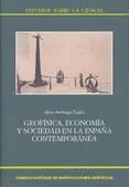 Portada de Geofísica, economía y sociedad en la España Contemporánea (Ebook)