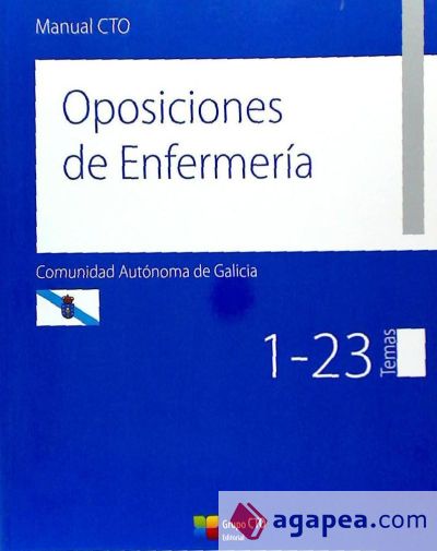 Manual CTO Oposiciones de Enfermería Comunidad Autónoma de Galicia