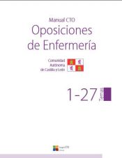 Portada de Manual CTO Oposiciones de Enfermería de la Comunidad Autónoma de Castilla y León. Temas 1-27