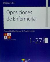 Portada de Manual CTO Oposiciones de Enfermería de la Comunidad Autónoma de Castilla y León