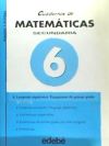 CUADERNOS DE MATEMÁTICAS, 6. LENGUAJE ALGEBRÁICO. ECUACIONES DE PRIMER GRADO