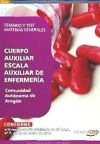 CUERPO AUXILIAR ESCALA AUXILIAR DE ENFERMERÍA COMUNIDAD AUTÓNOMA DE ARAGÓN. TEMARIO Y TEST MATERIAS GENERALES