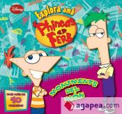 Portada de Phineas i Ferb. Explora amb Phineas i Ferb. Monuments del món