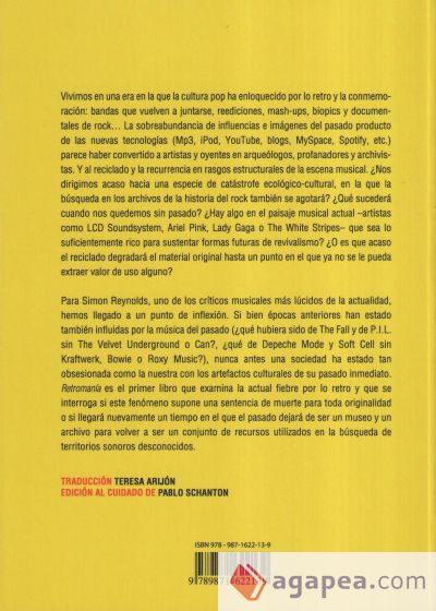 Retromanía: la adicción de la cultura pop a su propio pasado