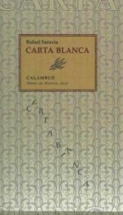 Portada de Carta blanca