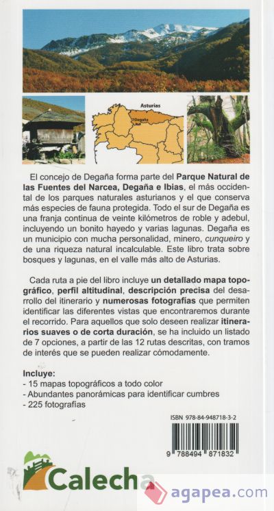 DEGA&Ntilde;A. 12 RUTAS A PIE