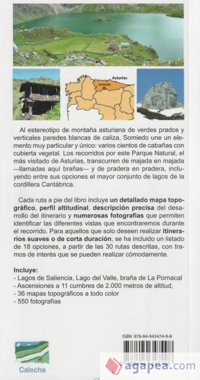 PARQUE NATURAL DE SOMIEDO. 30 RUTAS A PIE PARQUE NATURAL DE SOMIEDO. 30 RUTAS A PIE