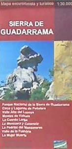 Portada de Sierra de Guadarrama : mapa excursionista y turístico