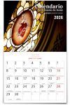 Calendario del Coraz&oacute;n de Jes&uacute;s 2026 - Pared con faldillas