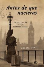 Portada de Antes de que nacieras (Ebook)