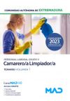 Camarero/a-Limpiador/a (Personal Laboral Grupo V). Temario volumen 1. Comunidad Autónoma de Extremadura