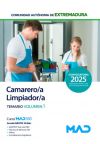 Camarero/a-Limpiador/a (Personal Laboral Grupo V). Temario volumen 1. Comunidad Autónoma de Extremadura