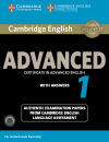 Cambridge English Advanced 1 : Student's Book Pack