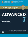 Cambridge English Advanced 3. Student's Book with answers with Audio