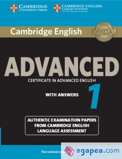 Cambridge English Advanced 1. Student's Book with Answers