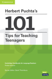 Portada de Herbert Puchta's 101 Tips for Teaching Teenagers. Paperback Pocket Editions