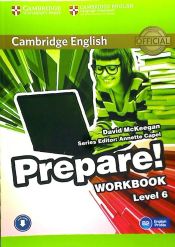 Portada de Prepare! 6, Workbook with Online Audio