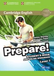 Portada de Prepare! 7, Student's Book and Online Workbook