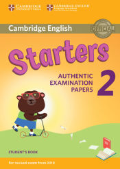 Portada de Cambridge English Young Learners 2 for Revised Exam from 2018 Starters Student's Book