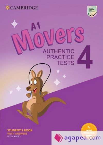 "" A1 Movers 4. Practice Tests with Answers, Audio and Resource Bank