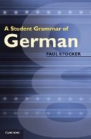 Portada de A Student Grammar of German