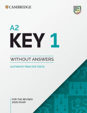 Portada de A2 Key 1 for the Revised 2020 Exam. Student's Book without Answers
