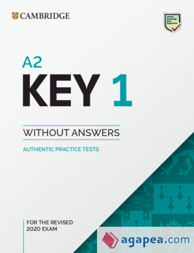A2 Key 1 for the Revised 2020 Exam. Student's Book without Answers