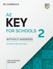 Portada de A2 Key for Schools 2 Student's Book without Answers