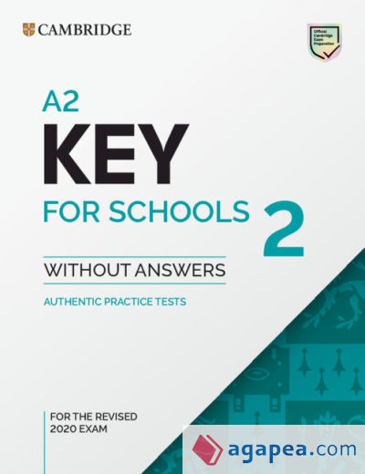 A2 Key for Schools 2 Student's Book without Answers
