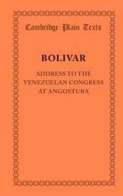 Portada de Address to the Venezuelan Congress at Angostura