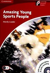 Portada de Amazing Young Sports People Level 1 Beginner/Elementary Book with CD-ROM/Audio CD Pack