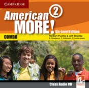 Portada de American More! Six-Level Edition Level 2 Class Audio CD