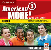 Portada de American More! Six-Level Edition Level 3 Class Audio CD