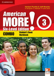 Portada de American More! Six-Level Edition Level 3 Combo with Audio CD/CD-ROM