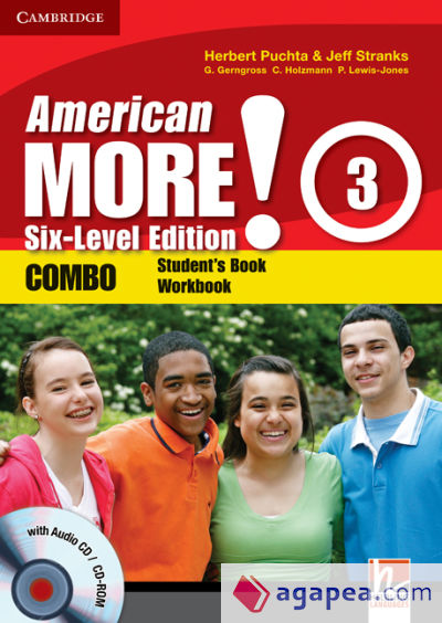 American More! Six-Level Edition Level 3 Combo with Audio CD/CD-ROM