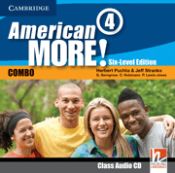 Portada de American More! Six-Level Edition Level 4 Class Audio CD
