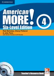 Portada de American More! Six-Level Edition Level 4 Teacher's Resource Book with Testbuilder CD-ROM/Audio CD